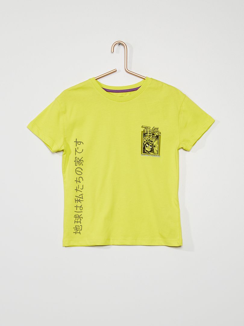 T-shirt 'Samouraï' GROEN - Kiabi