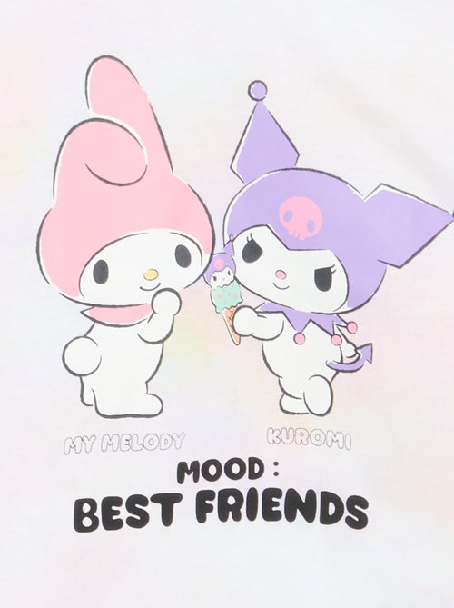 T-shirt 'Sanrio kuromi' van katoen met korte mouwen - Kiabi