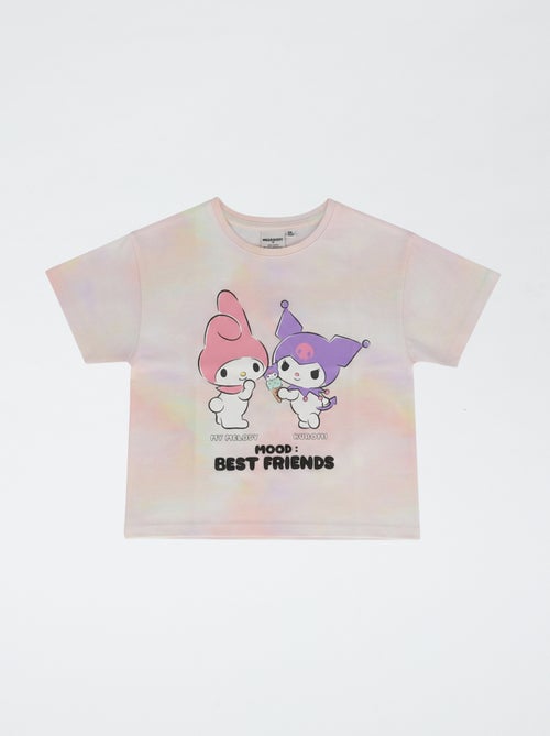 T-shirt 'Sanrio kuromi' van katoen met korte mouwen - Kiabi