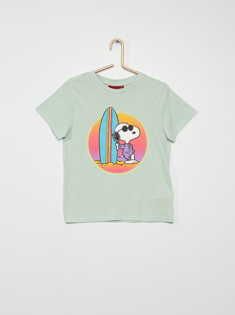 T-shirt 'Snoopy' blauw - Kiabi