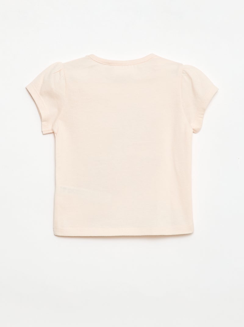 T-shirt 'Snoopy' met korte mouwen Rose - Kiabi