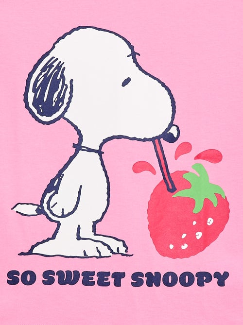 T-shirt 'Snoopy' met korte mouwen - Kiabi