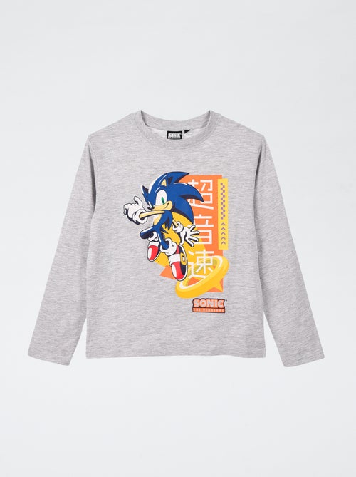 T-shirt 'Sonic' met lange mouwen - Kiabi