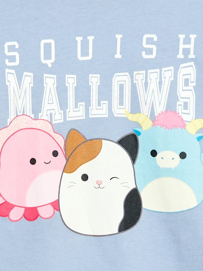 T-shirt 'Squishmallows' met lange mouwen Blauw - Kiabi