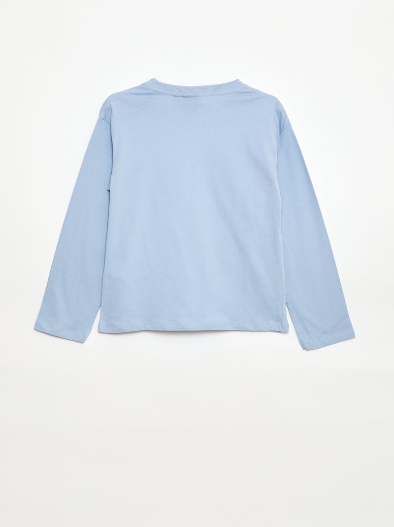 T-shirt 'Squishmallows' met lange mouwen Blauw - Kiabi