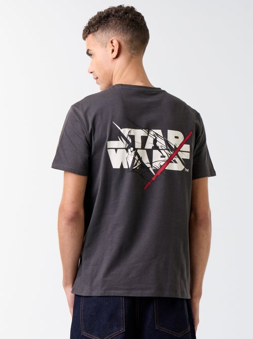 T-shirt 'Star Wars' met print op de voor- en achterkant - Kiabi T-shirt 'Star Wars' met print op de voor- en achterkant - Kiabi