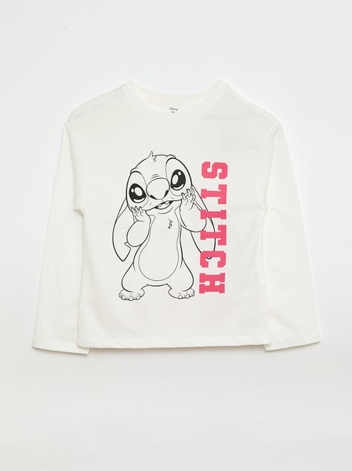 T-shirt 'Stitch' 'Disney' met lange mouwen - Kiabi