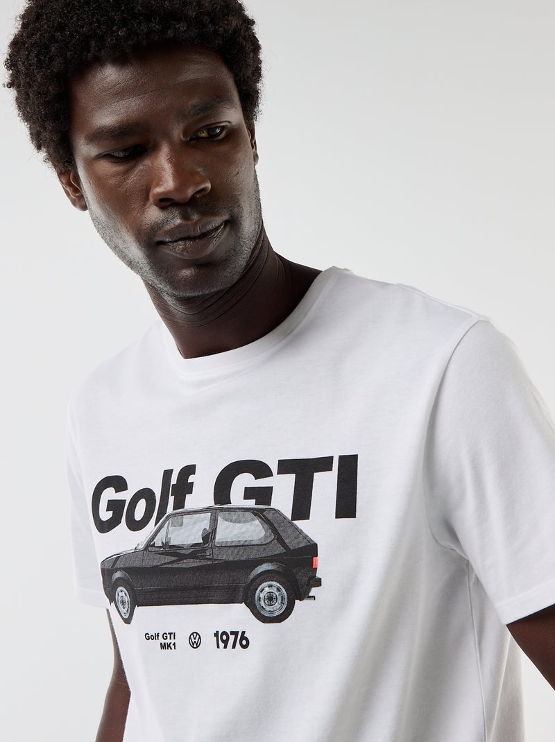 T-shirt ter ere van de 'Golf GTI' van 'Volkswagen' Wit - Kiabi
