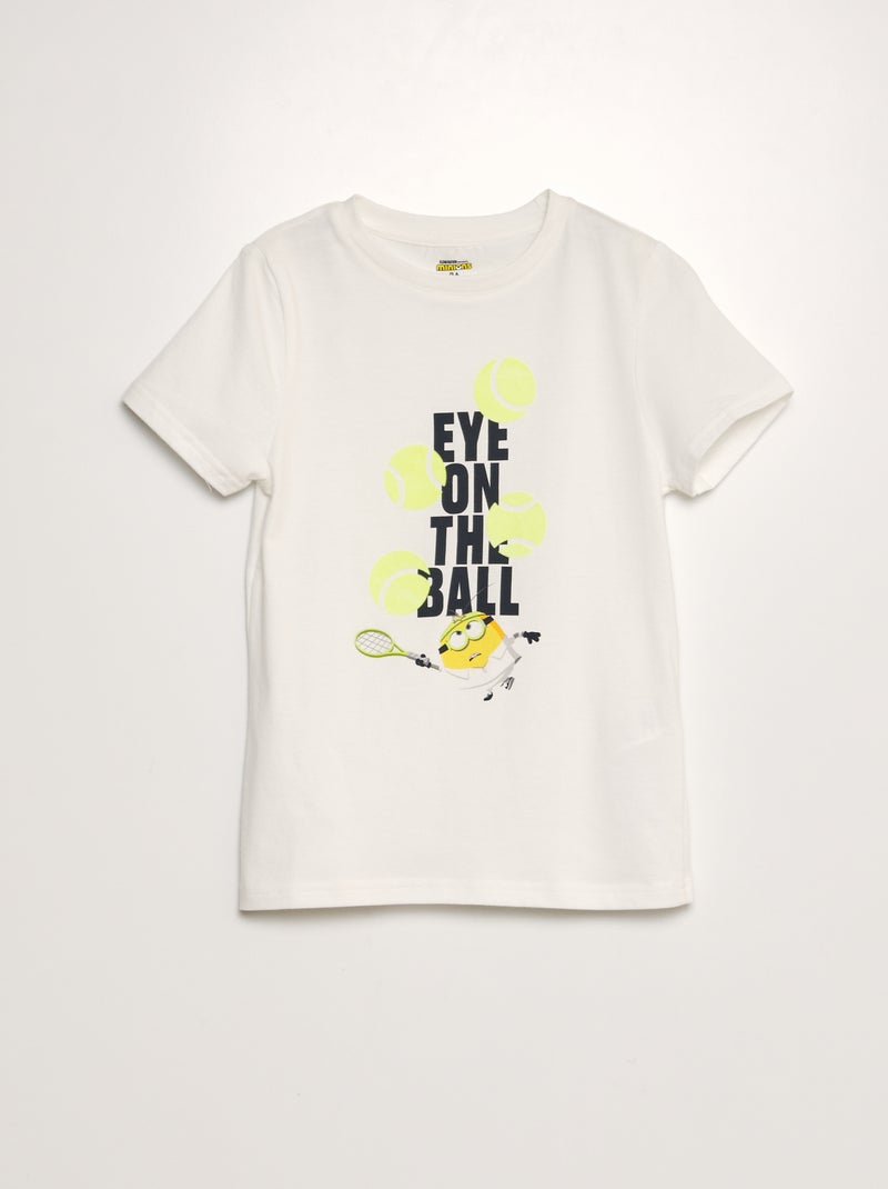 T-shirt 'The Minions' WIT - Kiabi