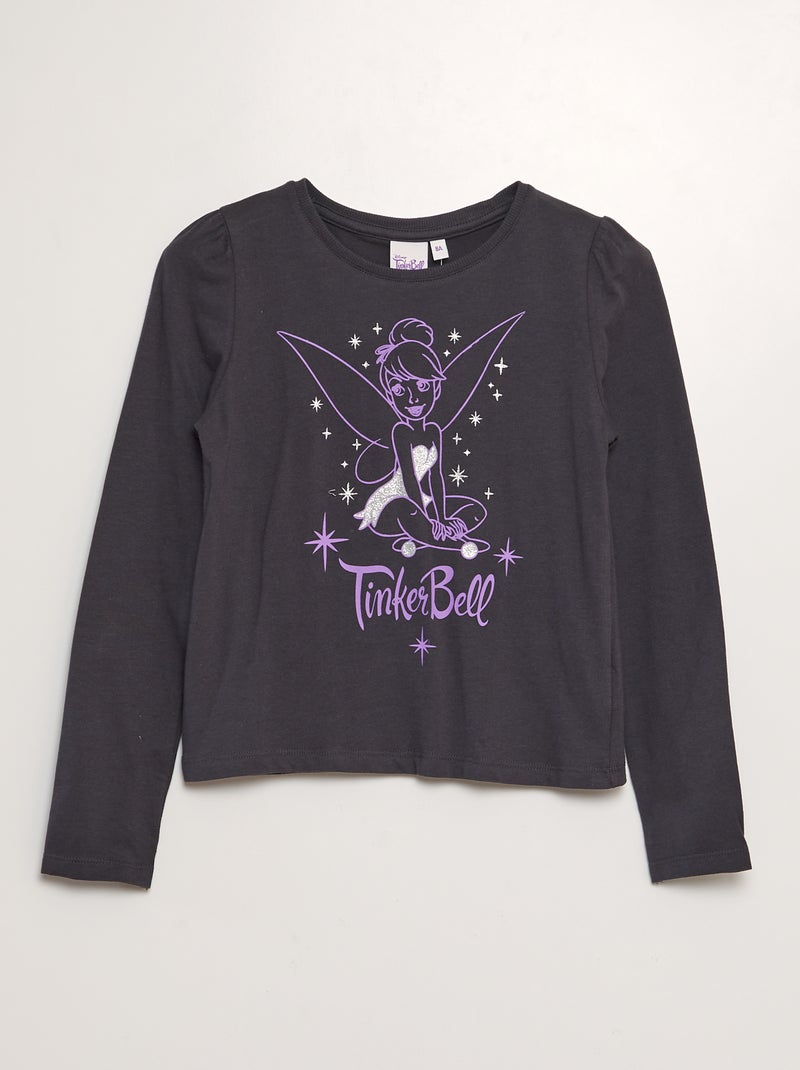 T-shirt 'Tinkelbel' 'Disney' ZWART - Kiabi