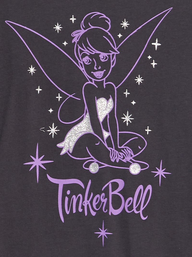 T-shirt 'Tinkelbel' 'Disney' ZWART - Kiabi