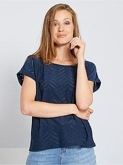 T-shirt van ajourtricot - Kiabi
