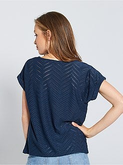 T-shirt van ajourtricot - Kiabi