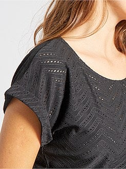 T-shirt van ajourtricot - Kiabi