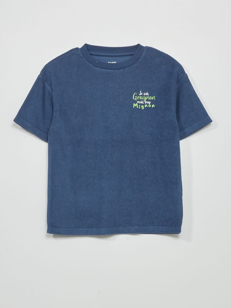T-shirts korte mouw blauw CKS main image 1