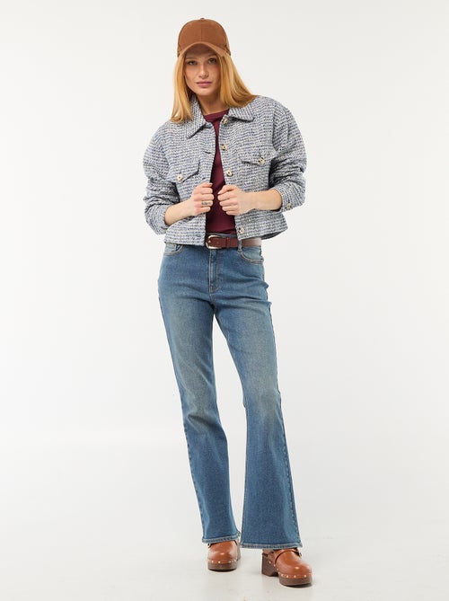 T-shirt van dik katoen - Kiabi