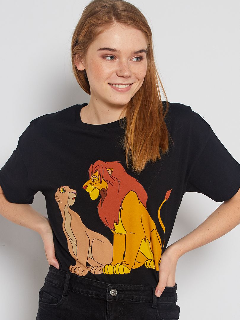 T-shirt van ‘Disney’ ZWART - Kiabi