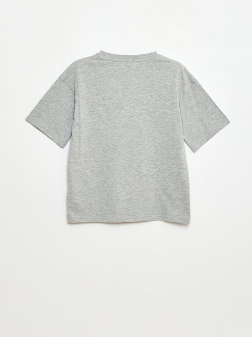 T-shirt van effen katoen 'Nintendo' 'Mario' - Kiabi