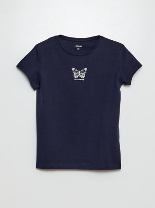 T-shirt van jersey met print
