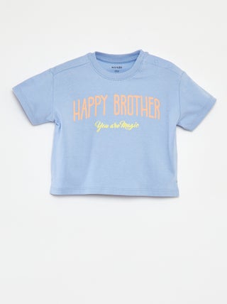 T-shirt van jersey met print