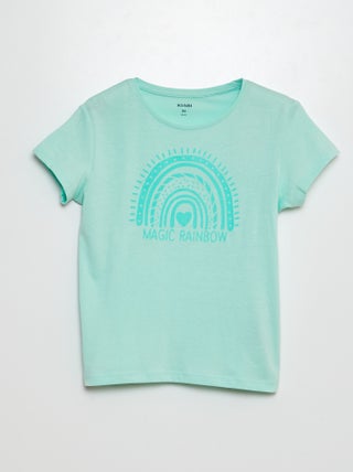 T-shirt van jersey met print
