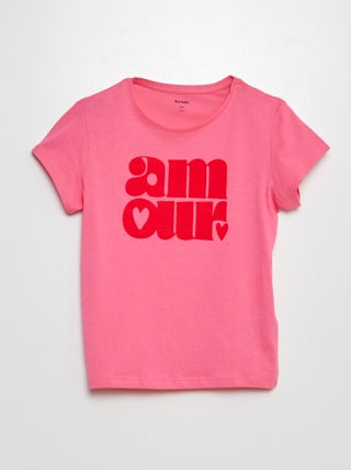 T-shirt van jersey met print