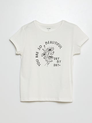 T-shirt van jersey met print
