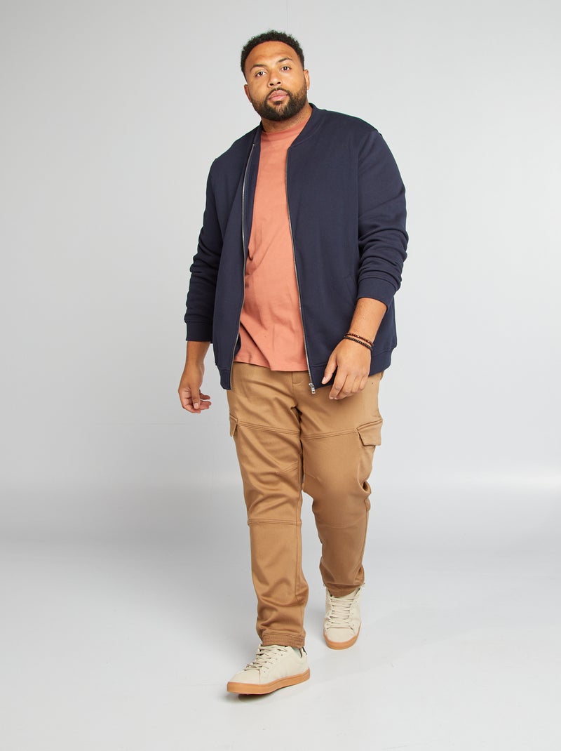 T-shirt van jersey met ronde hals en print ROSE - Kiabi