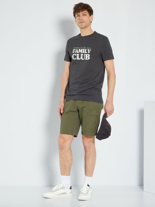T-shirt van jersey speciaal voor Vaderdag - Kiabi