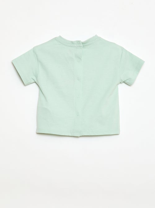 T-shirt van jerseytricot met 'Jurassic World'-print - Kiabi