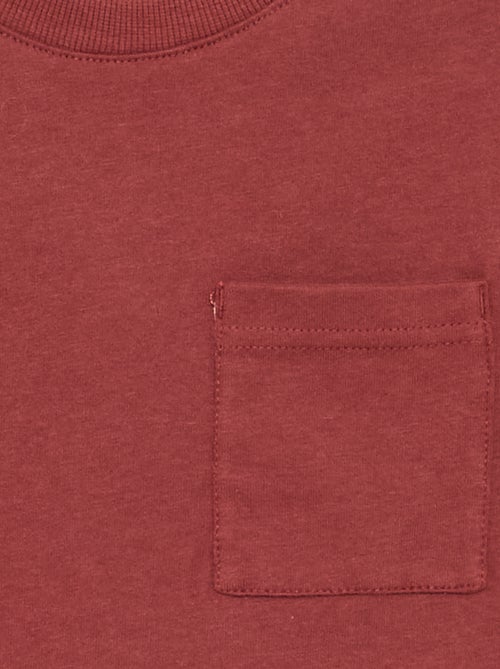 T-shirt van jerseytricot met lange mouwen - Kiabi T-shirt van jerseytricot met lange mouwen - Kiabi