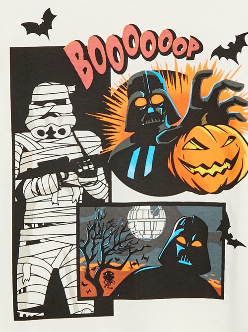 T-shirt van katoenen jerseystof 'Halloween' Star Wars' - Kiabi
