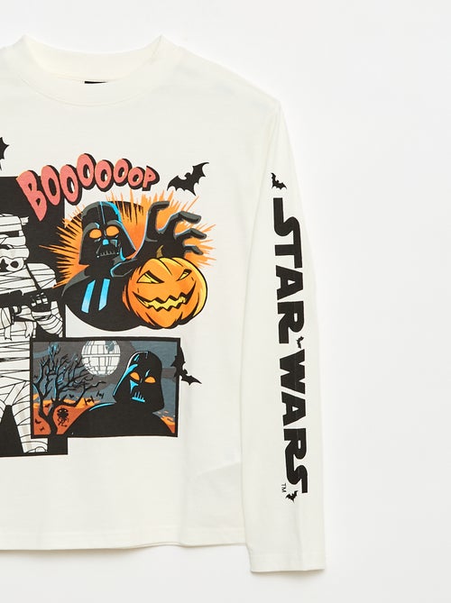 T-shirt van katoenen jerseystof 'Halloween' Star Wars' - Kiabi