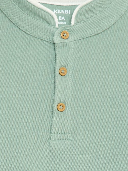 T-shirt van piquétricot - Kiabi