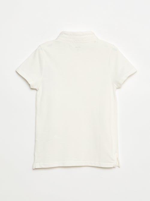 T-shirt van piquétricot - Kiabi