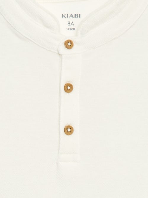 T-shirt van piquétricot - Kiabi