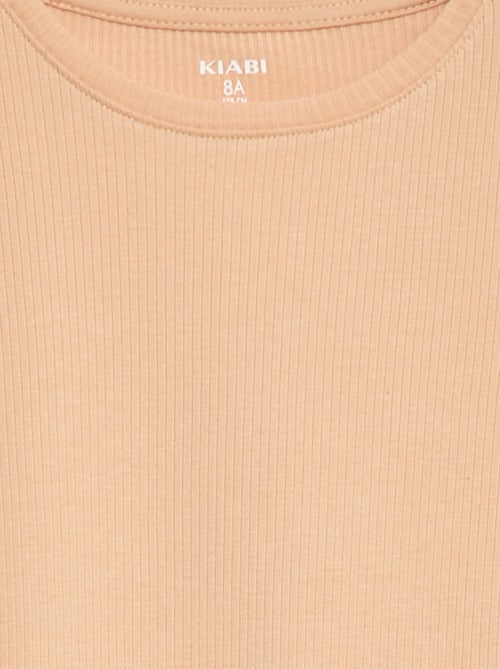 T-shirt van ribtricot - Kiabi