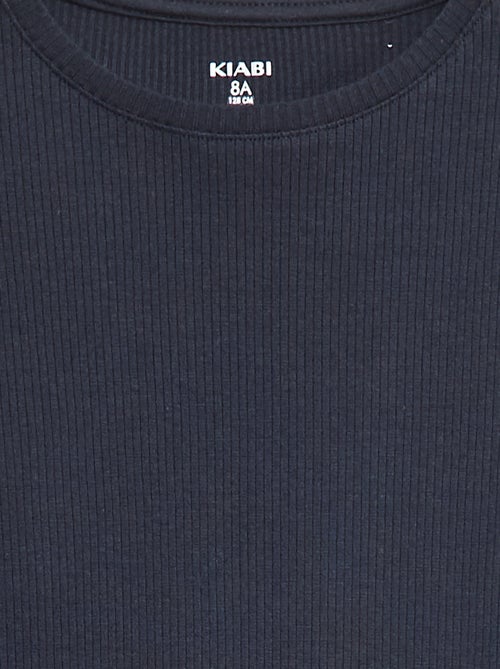 T-shirt van ribtricot - Kiabi