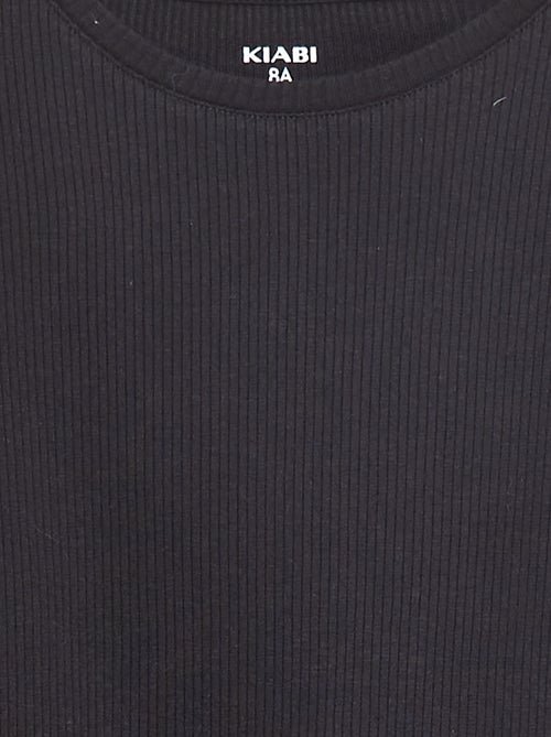 T-shirt van ribtricot - Kiabi