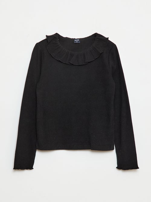 T-shirt van ribtricot - Kiabi