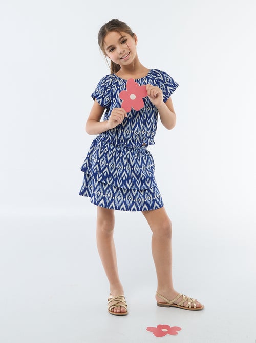 T-shirt van stretchjersey - Kiabi