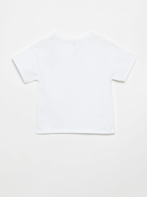T-shirt van Tough Cotton met korte mouwen - Kiabi