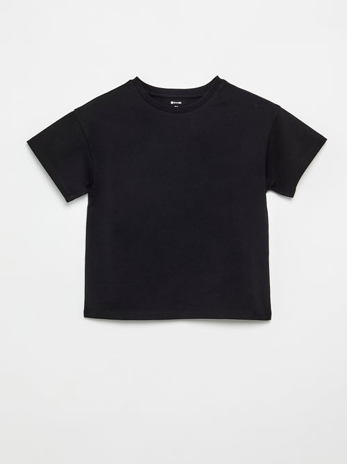 T-shirt van Tough Cotton met korte mouwen - Kiabi