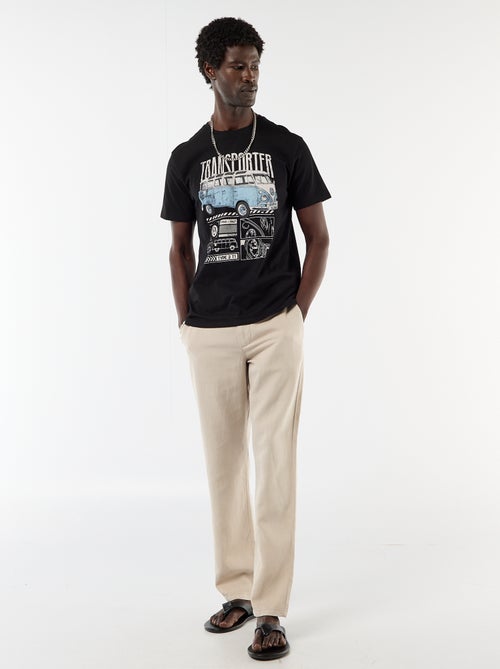 T-shirt 'Van Volkswagen' met korte mouwen - Kiabi