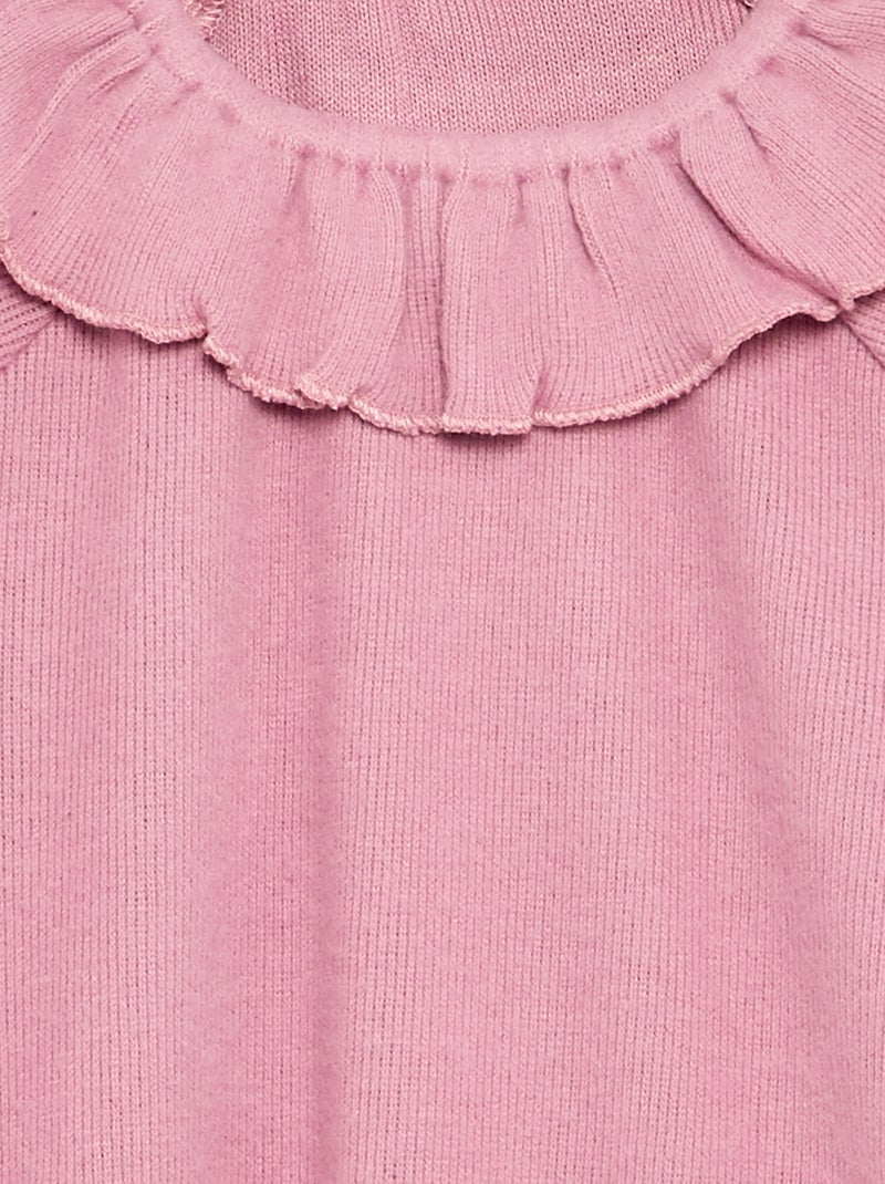 T-shirt van zachte doudou-stof - gemakkelijk aan te trekken collectie Rose - Kiabi