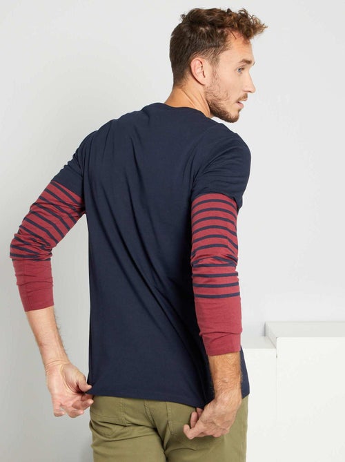 T-shirt van zuiver katoen +1m90 - Kiabi