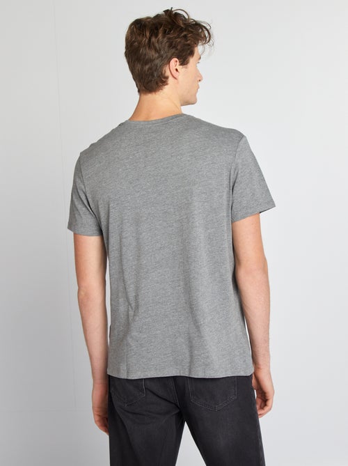 T-shirt van zuiver katoen +1m90 - Kiabi