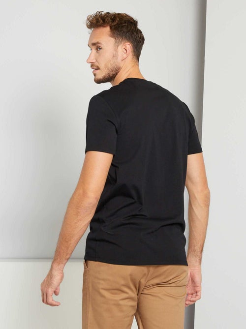 T-shirt van zuiver katoen +1m90 - Kiabi