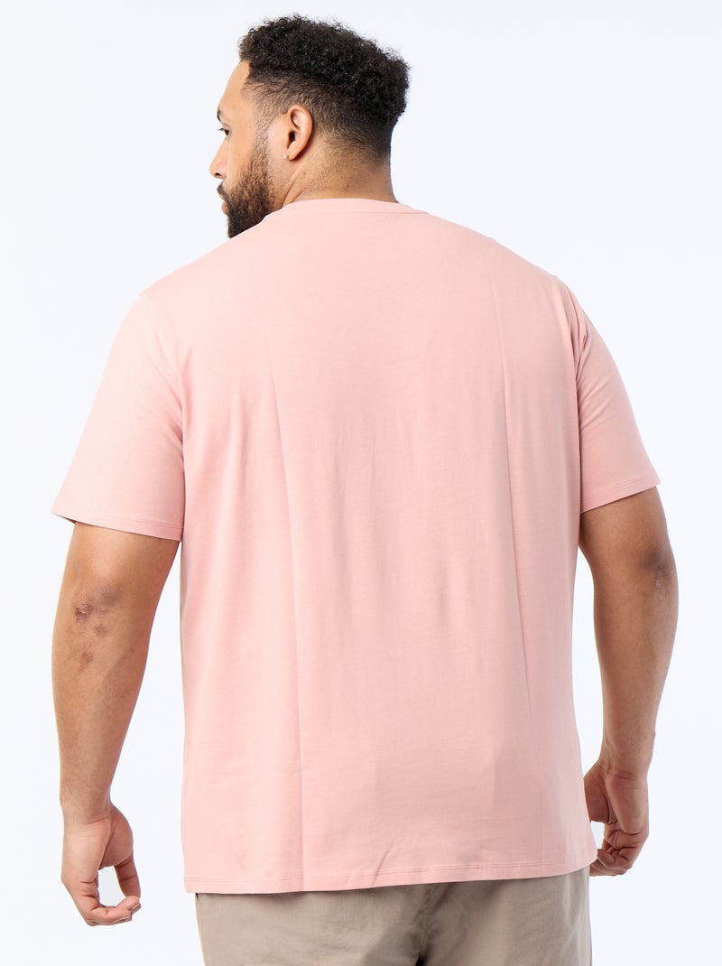 T-shirt van zuiver katoen Rose - Kiabi