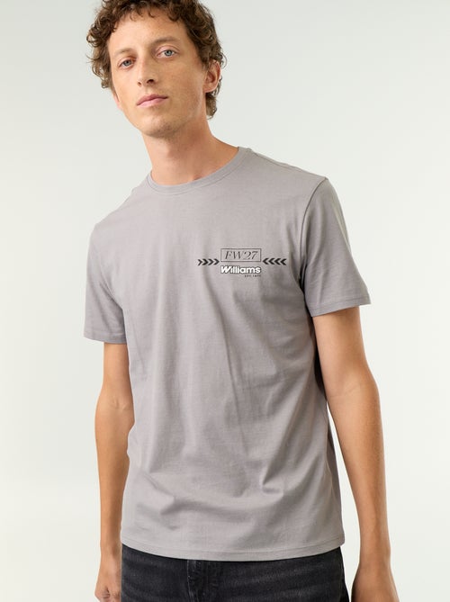 T-shirt 'Williams Racing' met korte mouwen - Kiabi